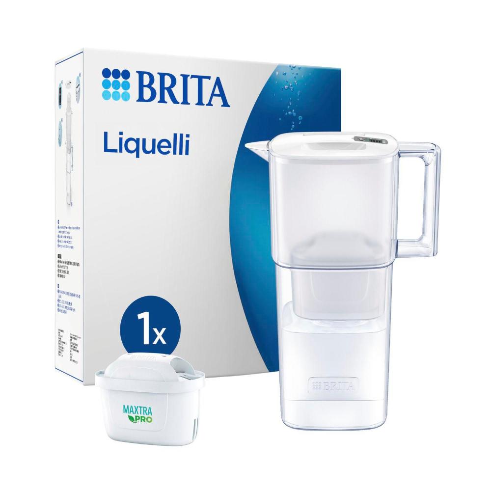 Brita Liquelli White Water Filter Jug - 2.2L