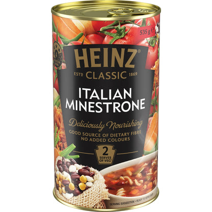 Heinz Classic Italian Minestrone Canned Soup 535g