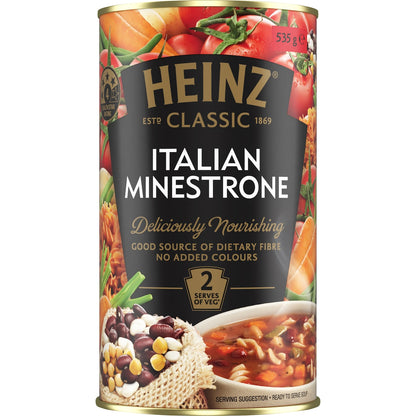 Heinz Classic Italian Minestrone Canned Soup 535g