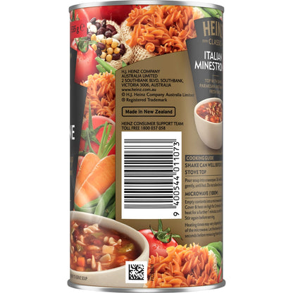 Heinz Classic Italian Minestrone Canned Soup 535g