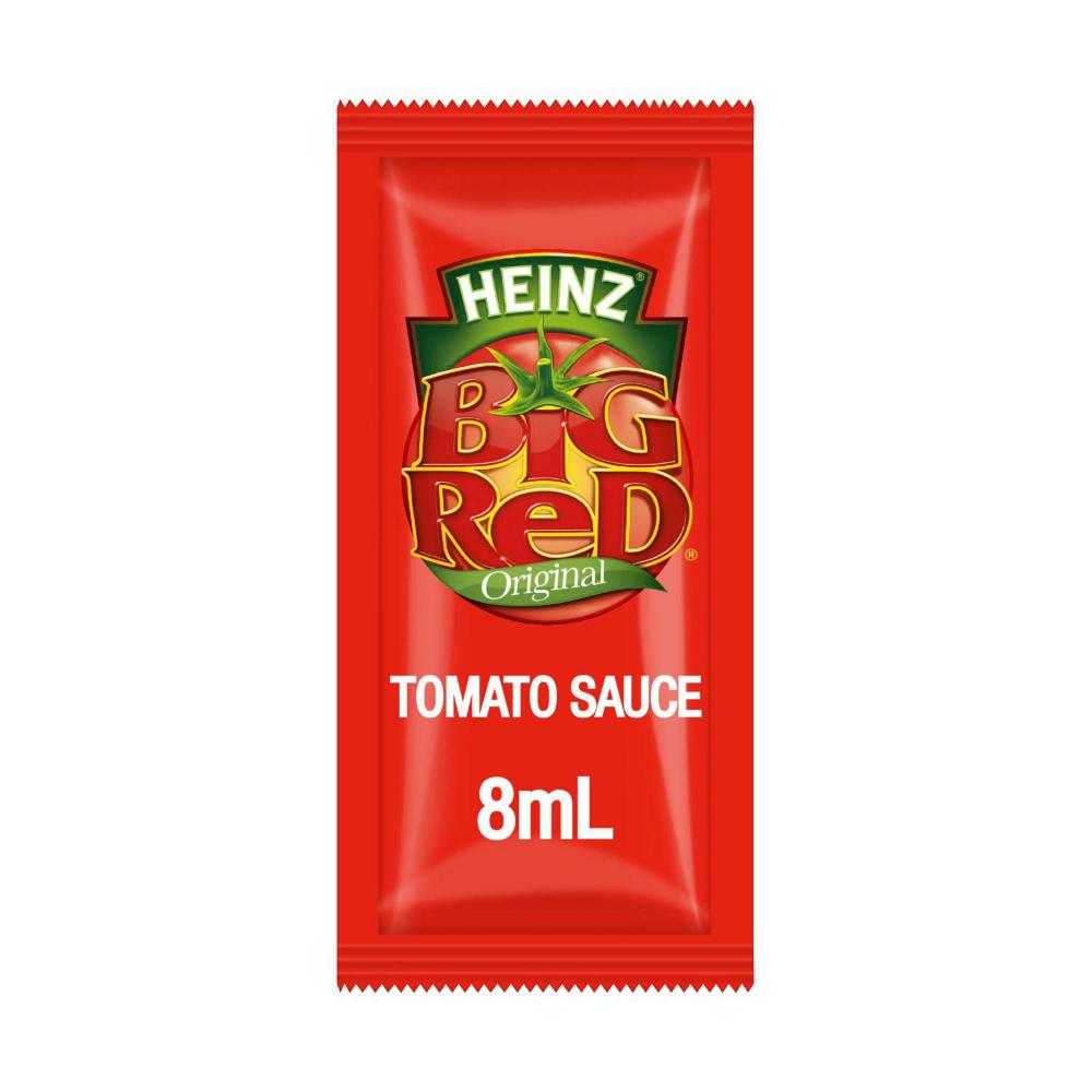 Heinz Big Red Tomato Sauce Portion Pack 8ml - 300 Pack