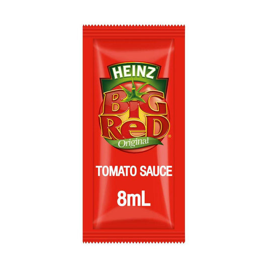Heinz Big Red Tomato Sauce Portion Pack 8ml - 300 Pack