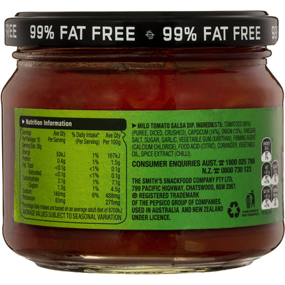 Doritos Salsa Dip Mild 300g