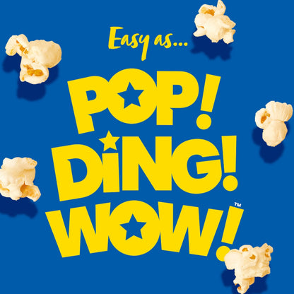 Poppin Microwave Popcorn Butter Flavour 100g X 4 Pack