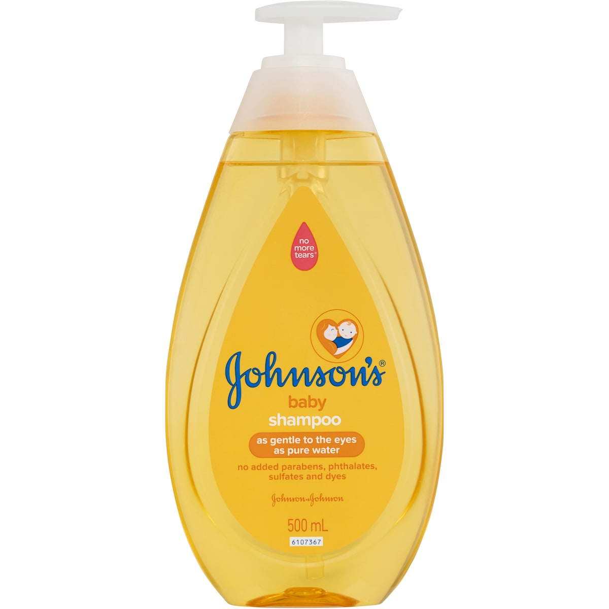 Johnsons Hypoallergenic Gentle Tear Free Cleansing Baby Shampoo 500ml