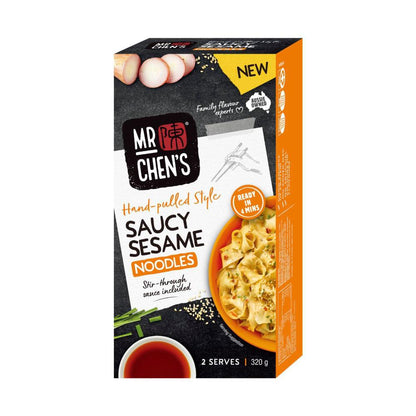Mr Chen's Saucy Sesame Hand-pulled Style Noodle - 320g