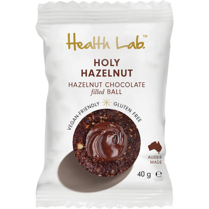Health Lab Holy Hazelnut Nut Butter Filled Ball 40g