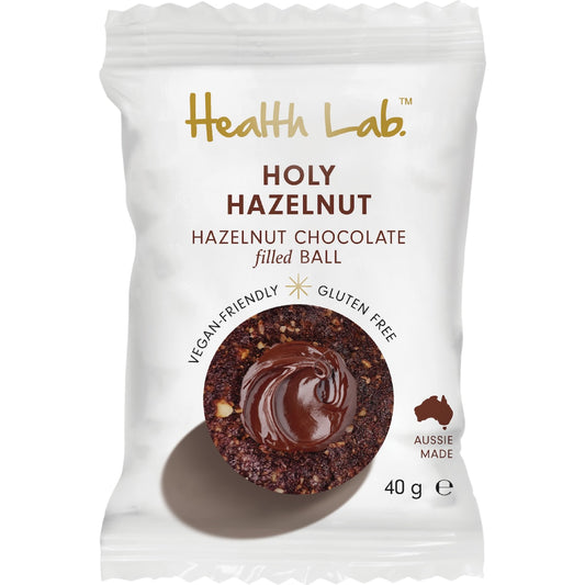 Health Lab Holy Hazelnut Nut Butter Filled Ball 40g