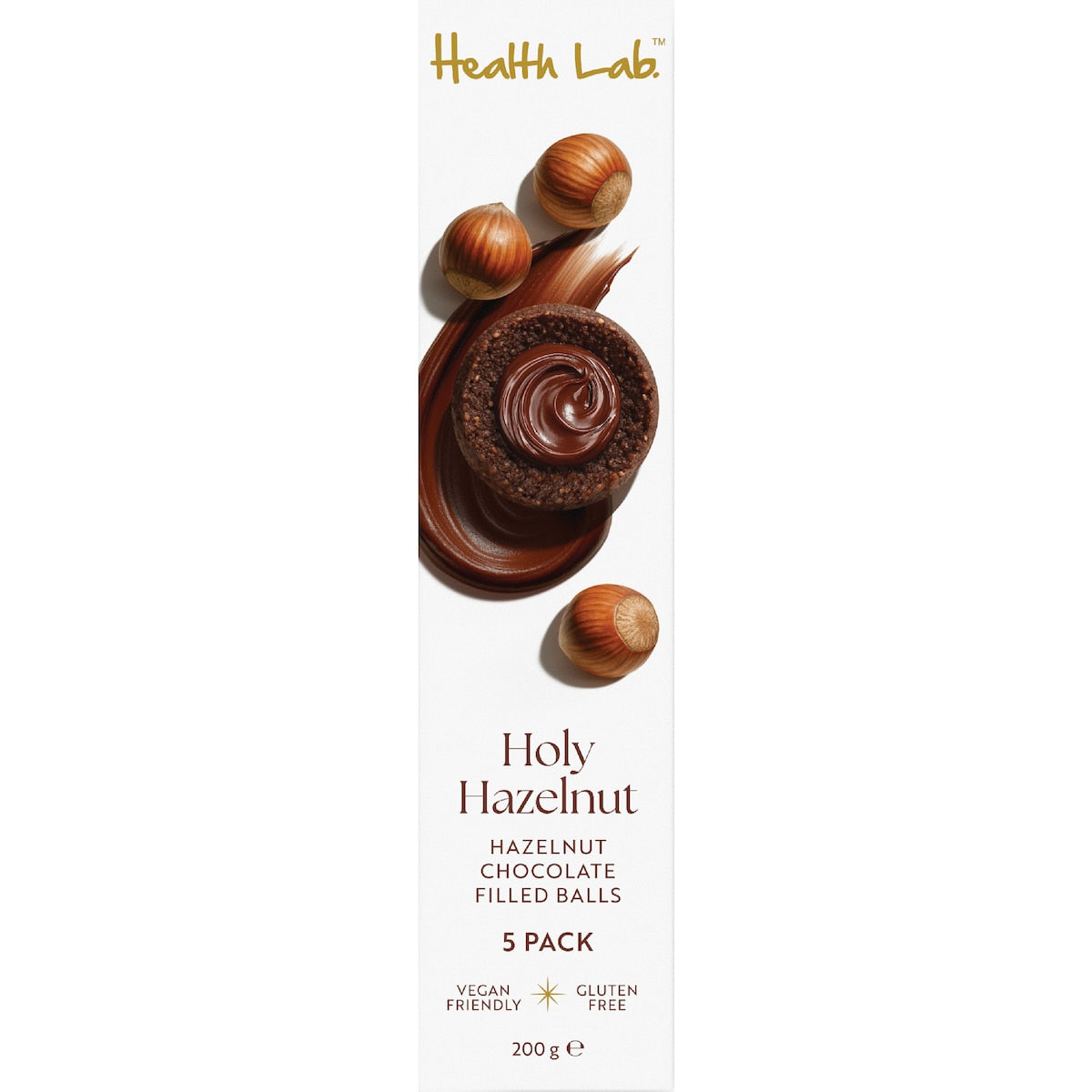 Health Lab Holy Hazelnut Nut Butter Filled Balls 200g