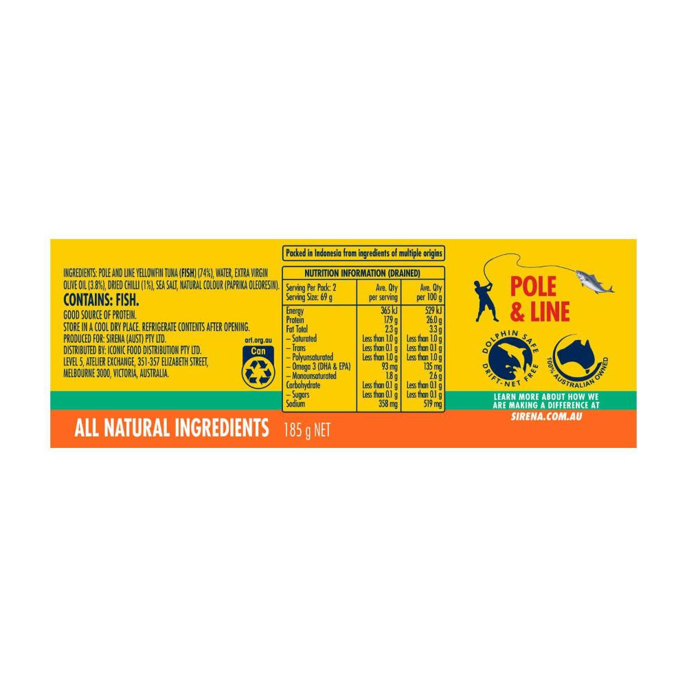 Sirena Tuna Lite Chilli - 185g