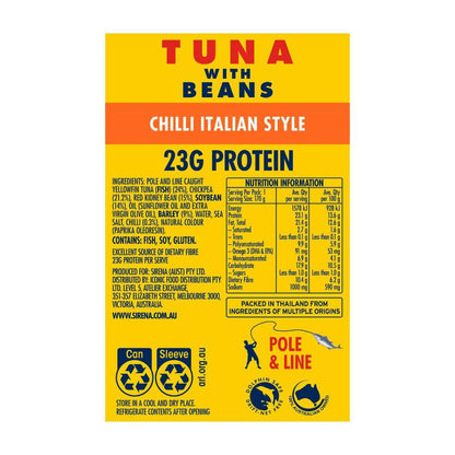Sirena Tuna With Beans Chilli Italian Style - 170g