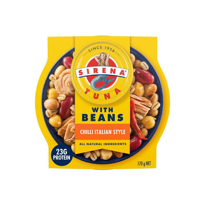 Sirena Tuna With Beans Chilli Italian Style - 170g