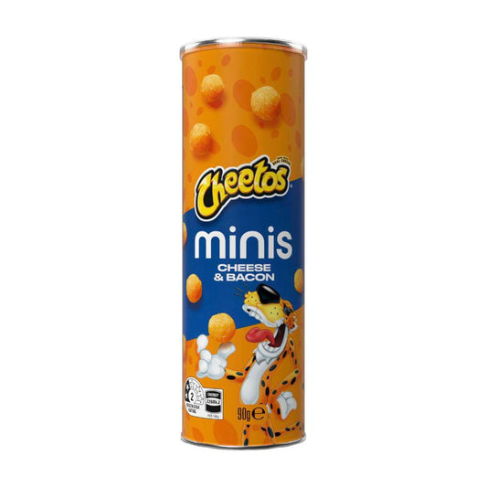 Cheetos Minis Cheese & Bacon Flavoured Snacks - 90g