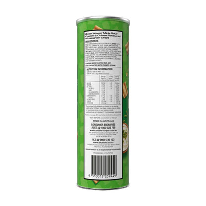 Sunbites Grainwaves Minis Canister Sour Cream & Chives - 150g