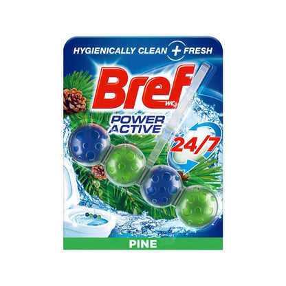 Bref Power Active Rim Block Juicy Pine Toilet eaner - 50g