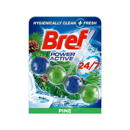Bref Power Active Rim Block Juicy Pine Toilet eaner - 50g