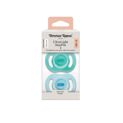 Tommee Tippee Ultralight Soother 0-6m - 2 Pack
