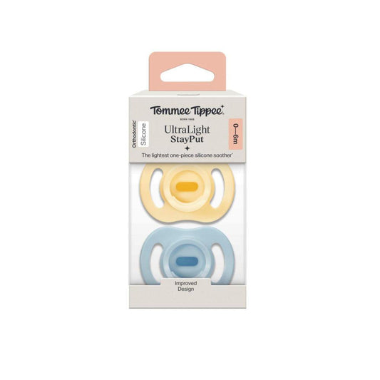 Tommee Tippee Ultralight Soother 0-6m - 2 Pack