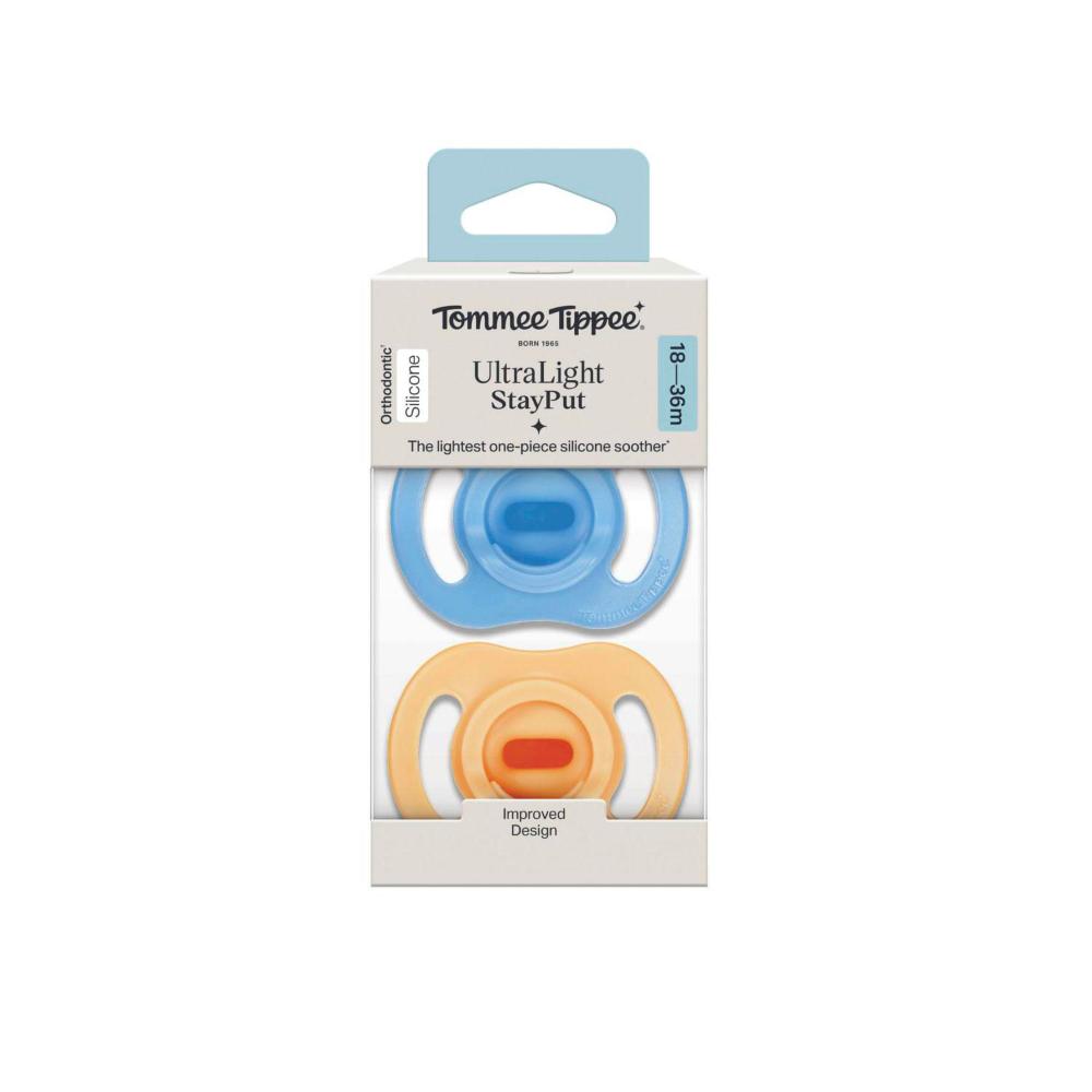 Tommee Tippee Ultralight Soother 18-36m - 2 Pack