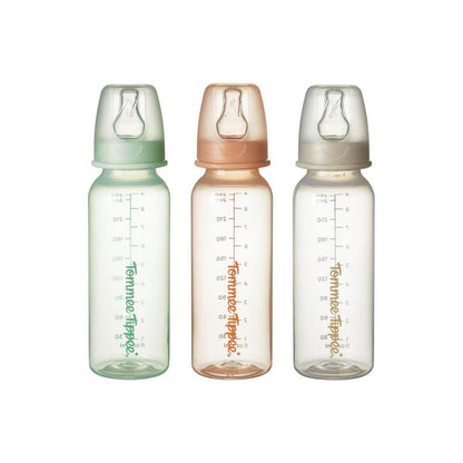 Tommee Tippee Narrow Neck Bottles 0m+ 250ml - 3 Pack