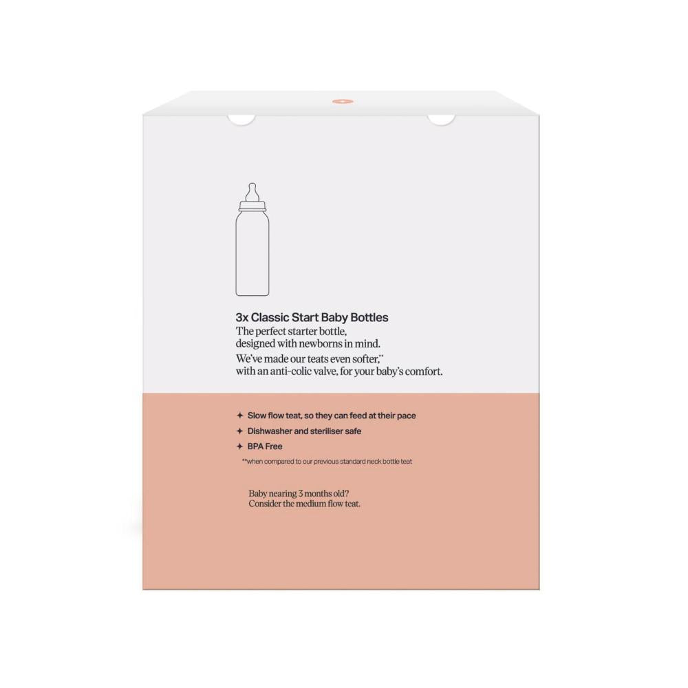 Tommee Tippee Narrow Neck Bottles 0m+ 250ml - 3 Pack