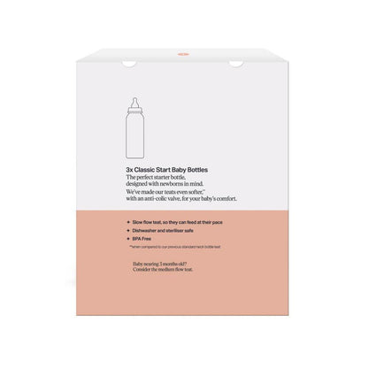 Tommee Tippee Narrow Neck Bottles 0m+ 250ml - 3 Pack