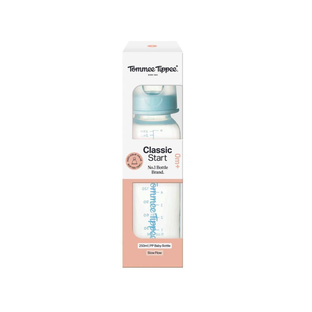 Tommee Tippee Narrow Neck Bottles 0m+ 250ml - 1 Pack