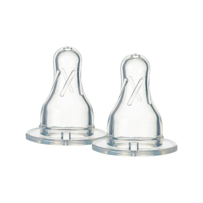 Tommee Tippee Narrow Neck Medium Flow Teat 3m+ - 2 Pack