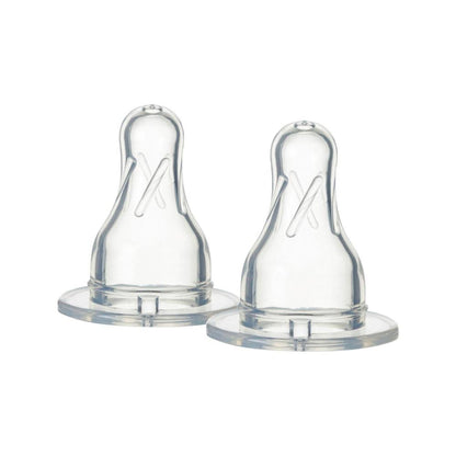 Tommee Tippee Narrow Neck Medium Flow Teat 3m+ - 2 Pack