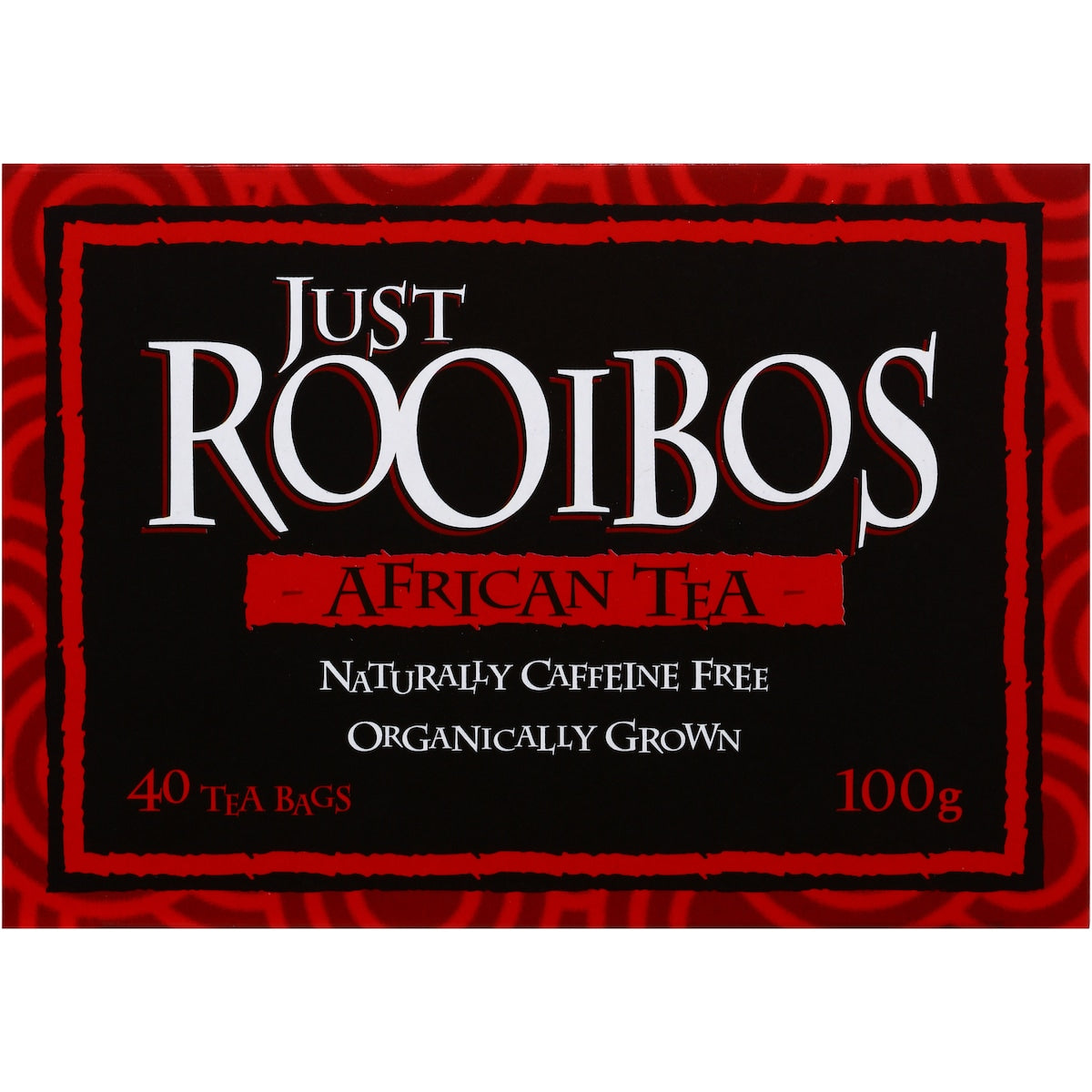 Just Rooibos African Tea Bags 40 Pack