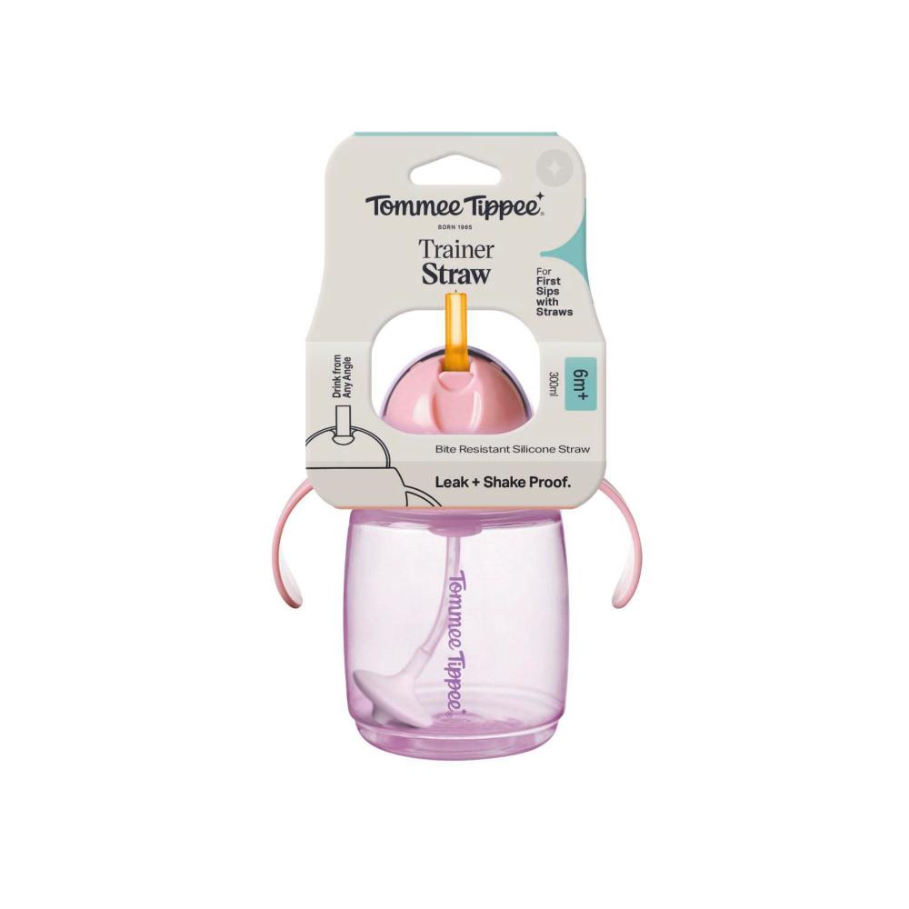 Tommee Tippee Trainer Straw Cup 6m+ 300ml - 1 Pack
