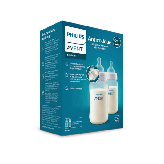 Philips Avent Anti Colic Baby Bottles 330ml - 2 Pack