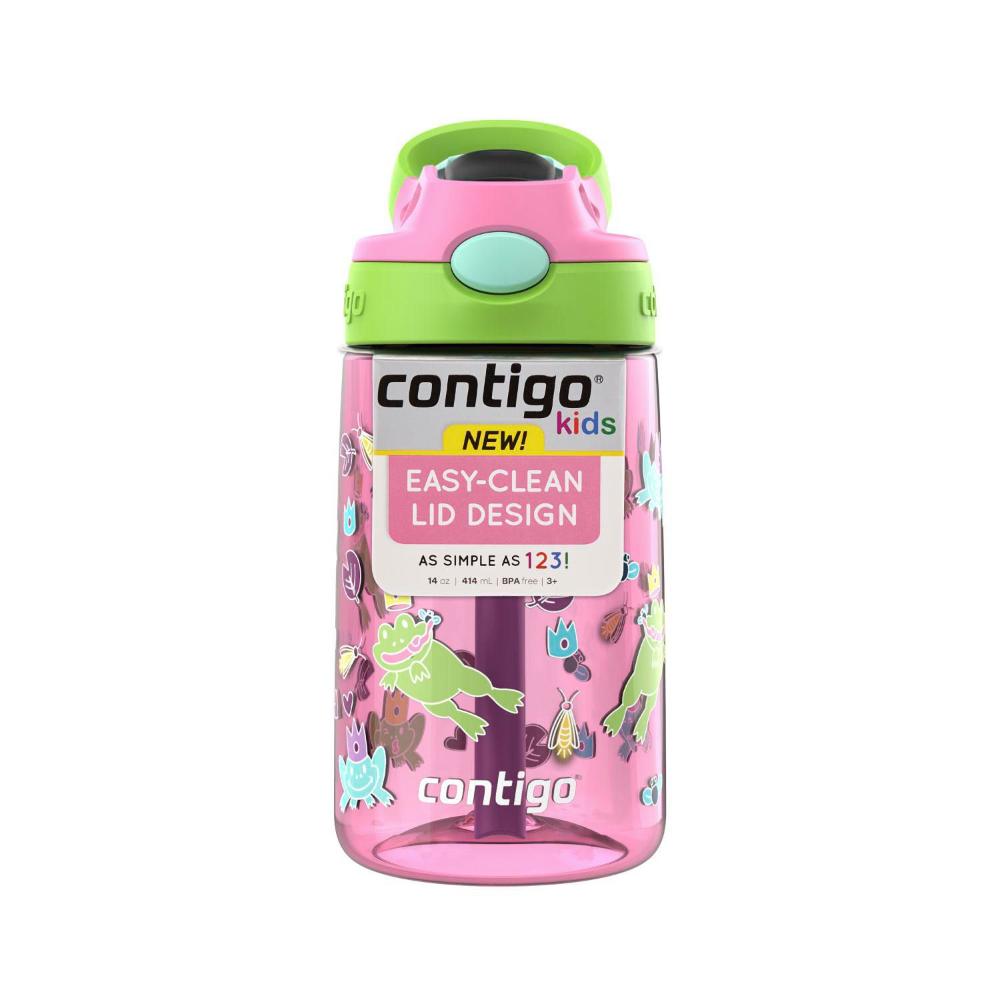 Contigo Aubrey Kids Leak Proof Drink Bottle Assorted 414ml - 1 Each