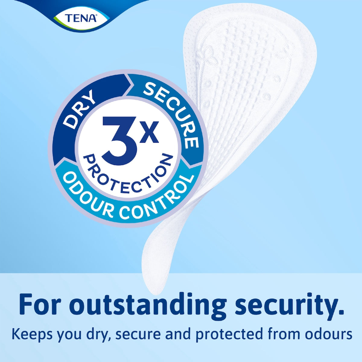 Tena Incontinence Liners Ultimate Coverage Ultra Long 22 Pack