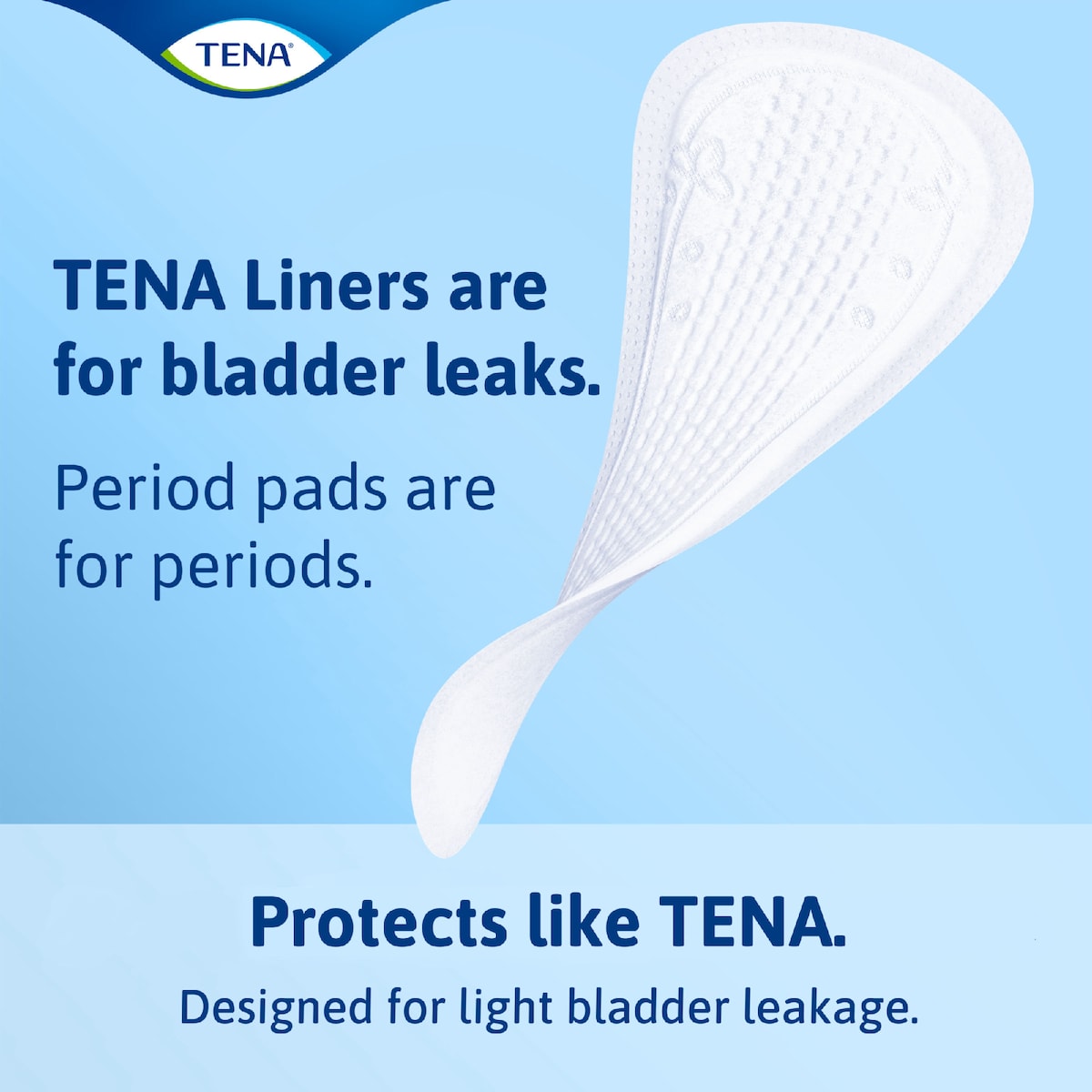 Tena Incontinence Liners Ultimate Coverage Ultra Long 22 Pack