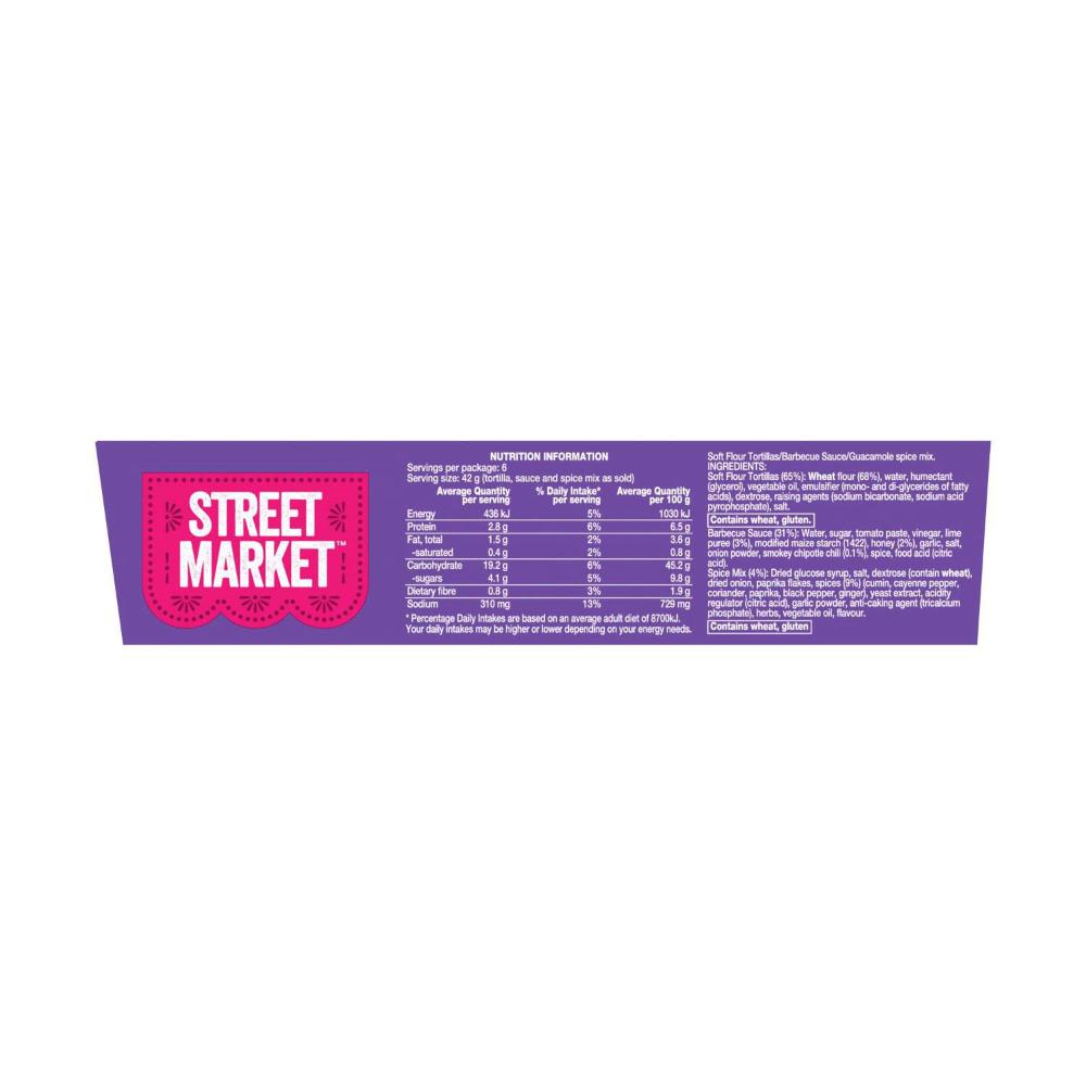 Street Market Tortilla Meal Kit BBQ - 255g