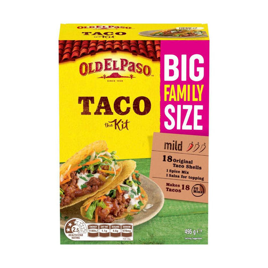 Old El Paso Family Taco Kit - 495g