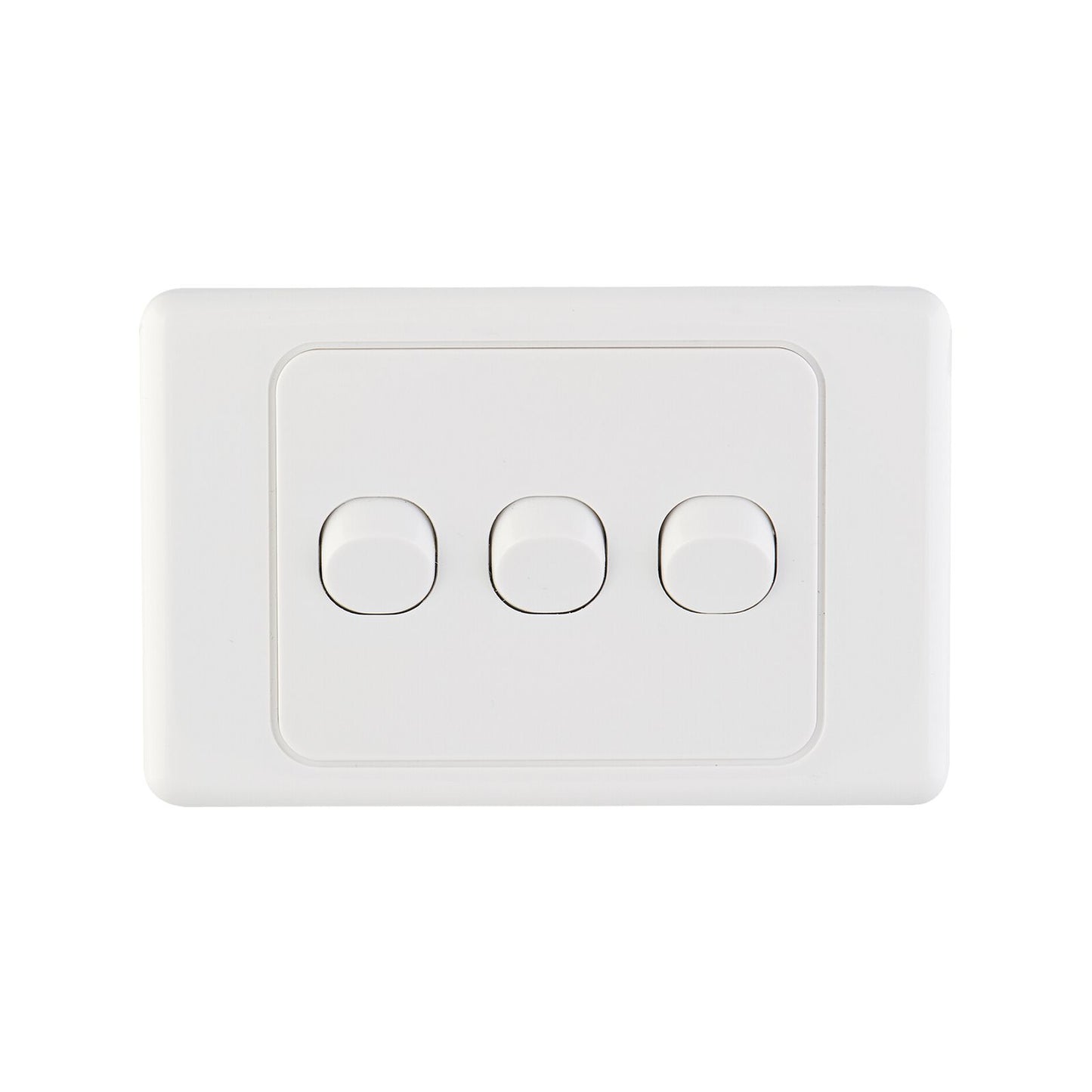 Deta White Triple Switch - 3 Gang