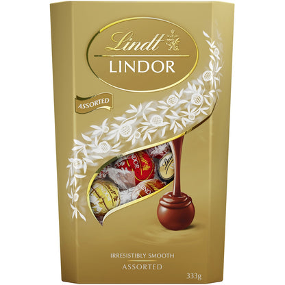 Lindt Lindor Assorted Chocolate Box 333g