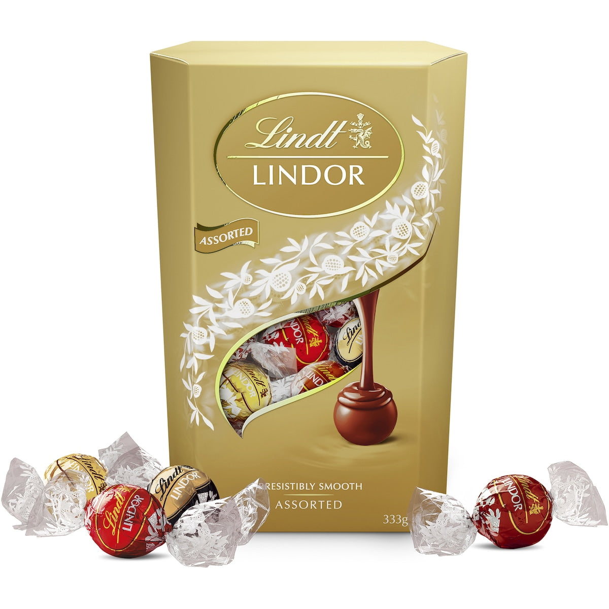 Lindt Lindor Assorted Chocolate Box 333g
