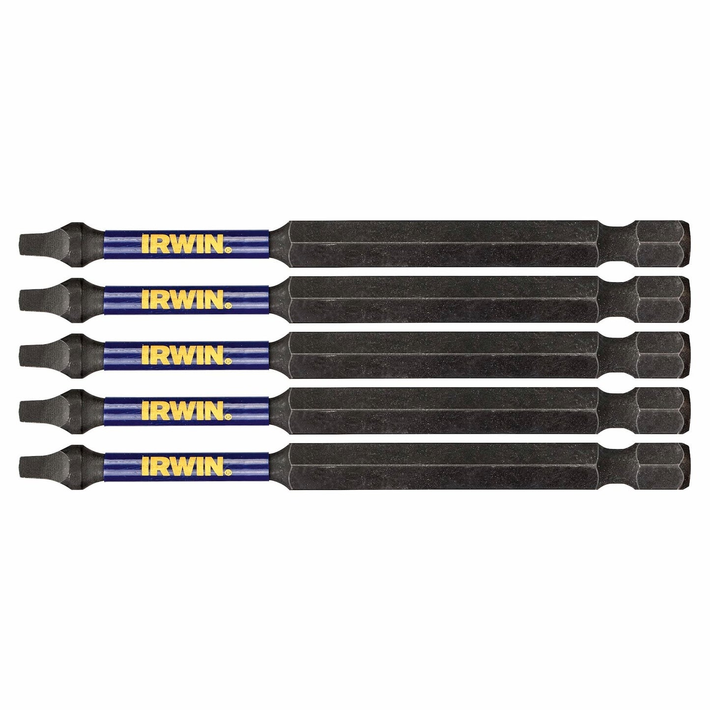 Irwin Impact Pro Performance Bits - 89mm SQ2 - 5 Pack