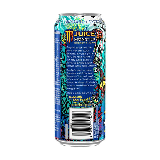 Monster Energy Aussie Lemonade Can - 500mL