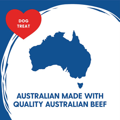 Loveem Grain Free Dog Treats Beef Jerky With Tomato 200g