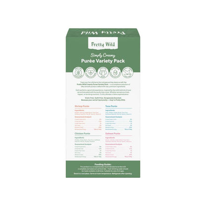 Pretty Wild Creamy Puree Cat Treats 15g - 20 Pack
