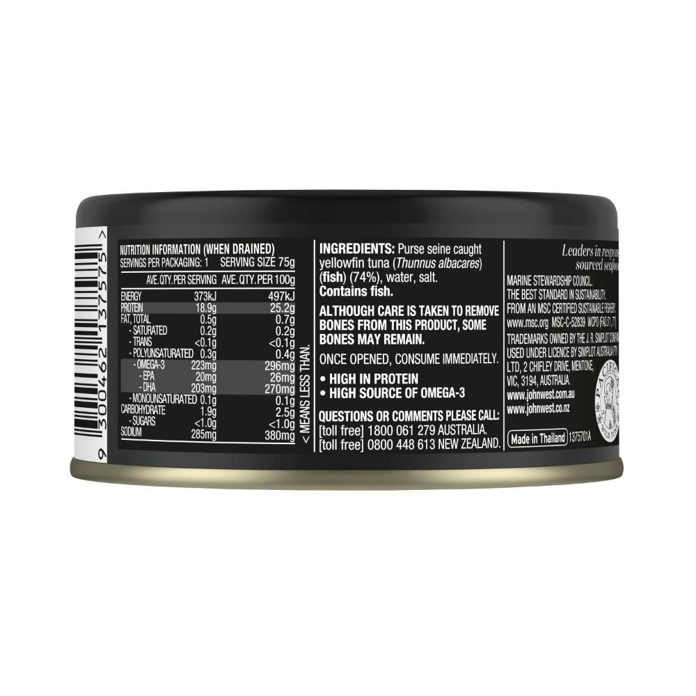John West Yellowfin Tuna Springwater - 90g