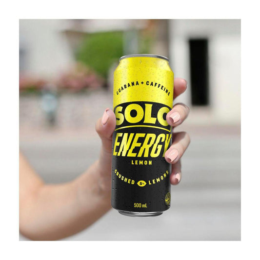 Solo Lemon Energy Can - 500mL