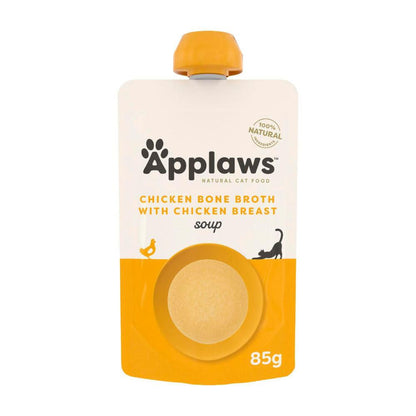 Applaws Cat Food Chicken Bone Broth With Chicken Breast Soup - 85g