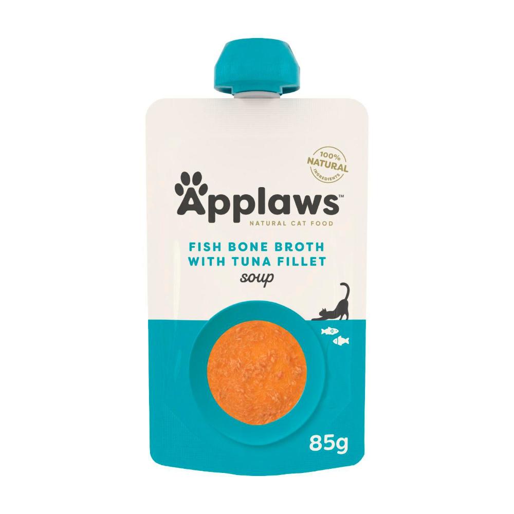 Applaws Cat Food Fish Bone Broth With Tuna Fillet Soup - 85g
