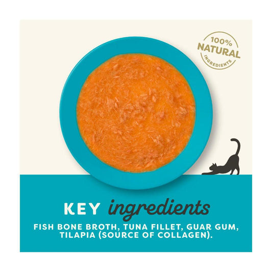 Applaws Cat Food Fish Bone Broth With Tuna Fillet Soup - 85g