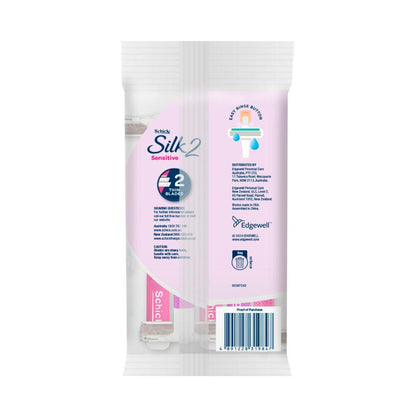 Schick Silk 2 Sensitive Disposable Razor - 5 Pack